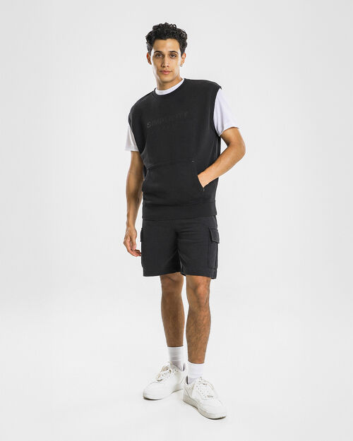 Chaleco Estampado Negro